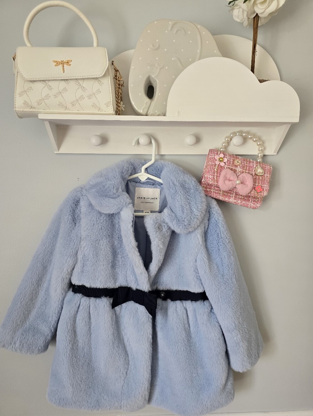 Janie and Jack Fur Coat